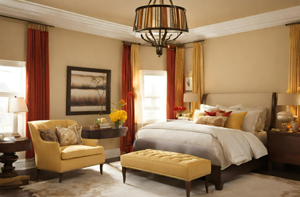 Neutral Paint Colors to Transform Your Home - Bedroom in Warm Ivory Comfort