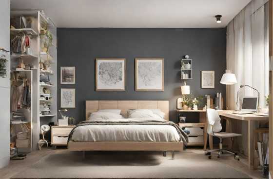 Clever Ways to Organize Your Small Bedroom