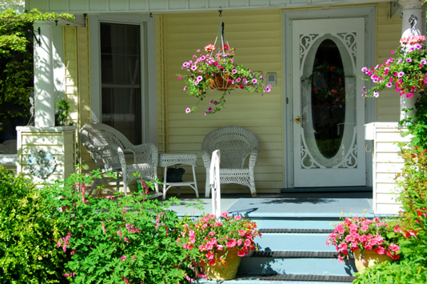 A Guide to Redecorating Your Porch-Greenery and Potted Plants