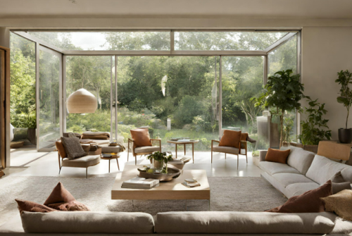 Living Room Remodel Ideas: Bring nature indoors