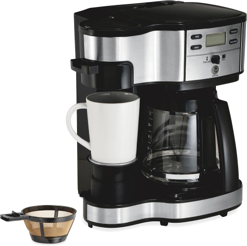 The Best Budget-Friendly Coffee Maker For Coffee Lovers-Hamilton Beach 2-Way Brewer